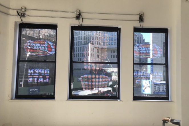 holographic LED screen InVisia