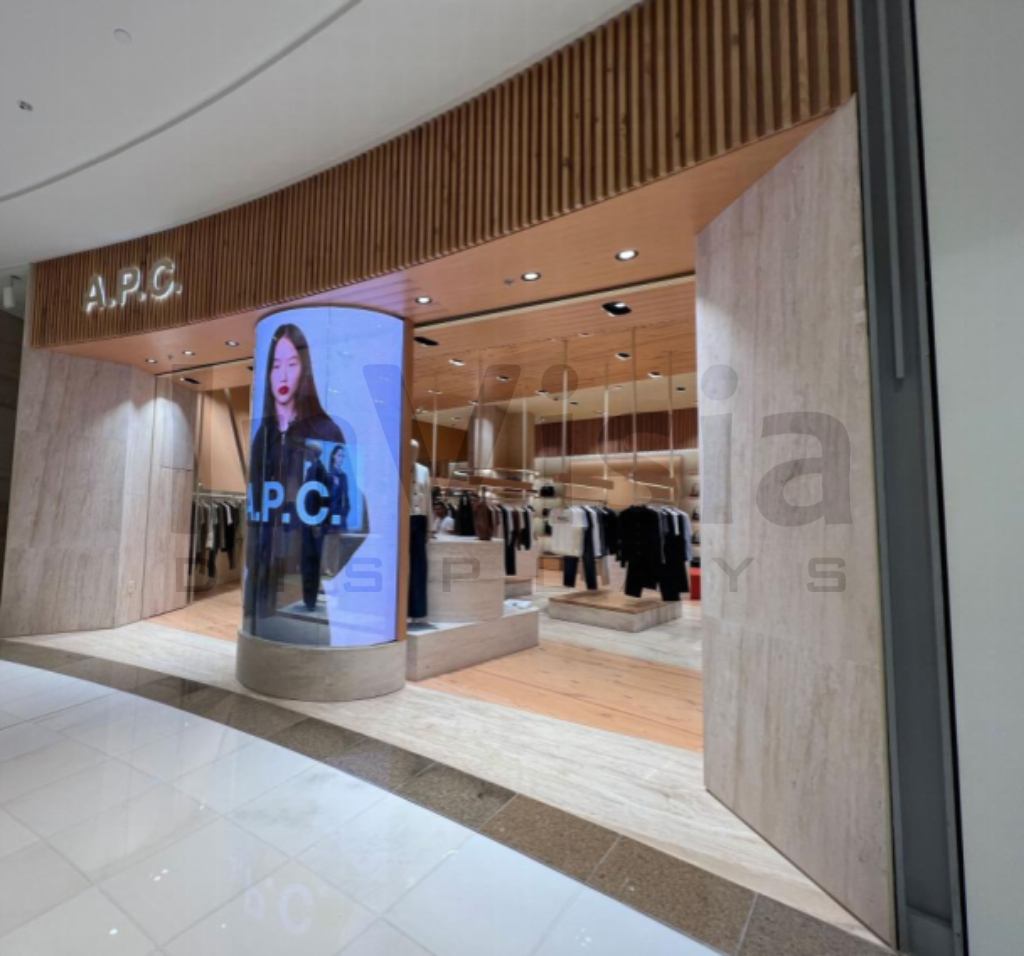 p3.9 holographic LED displays case