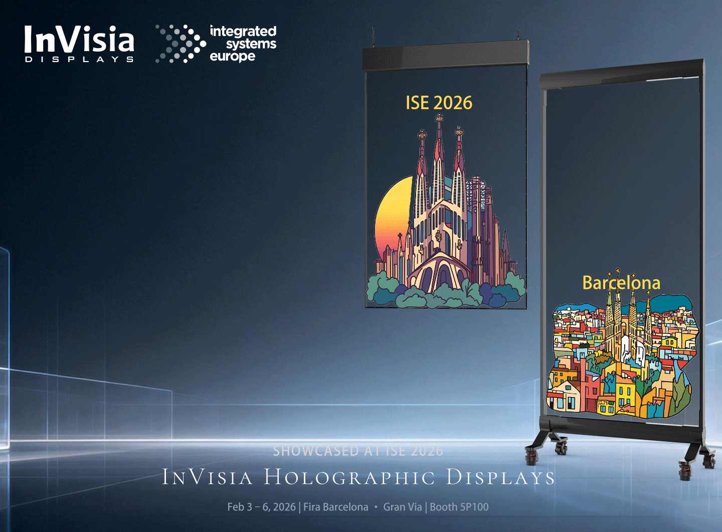 InVisia Displays ISE 2026