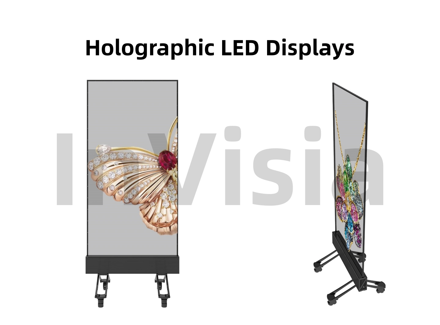 InVisia DualView Holographic LED displays
