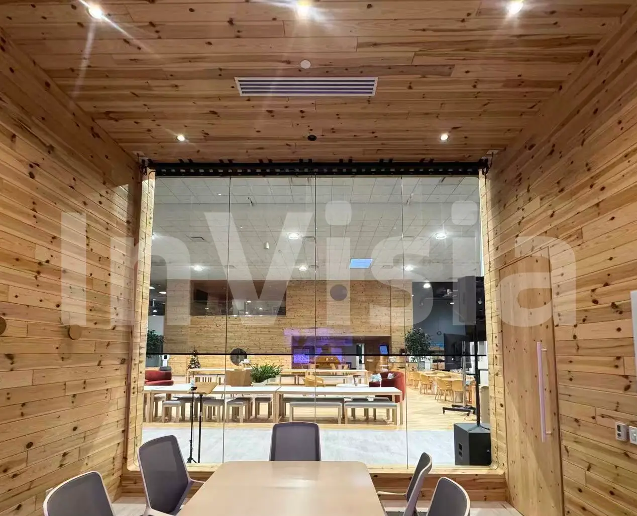 InVisia mesh LED displays in US corporate