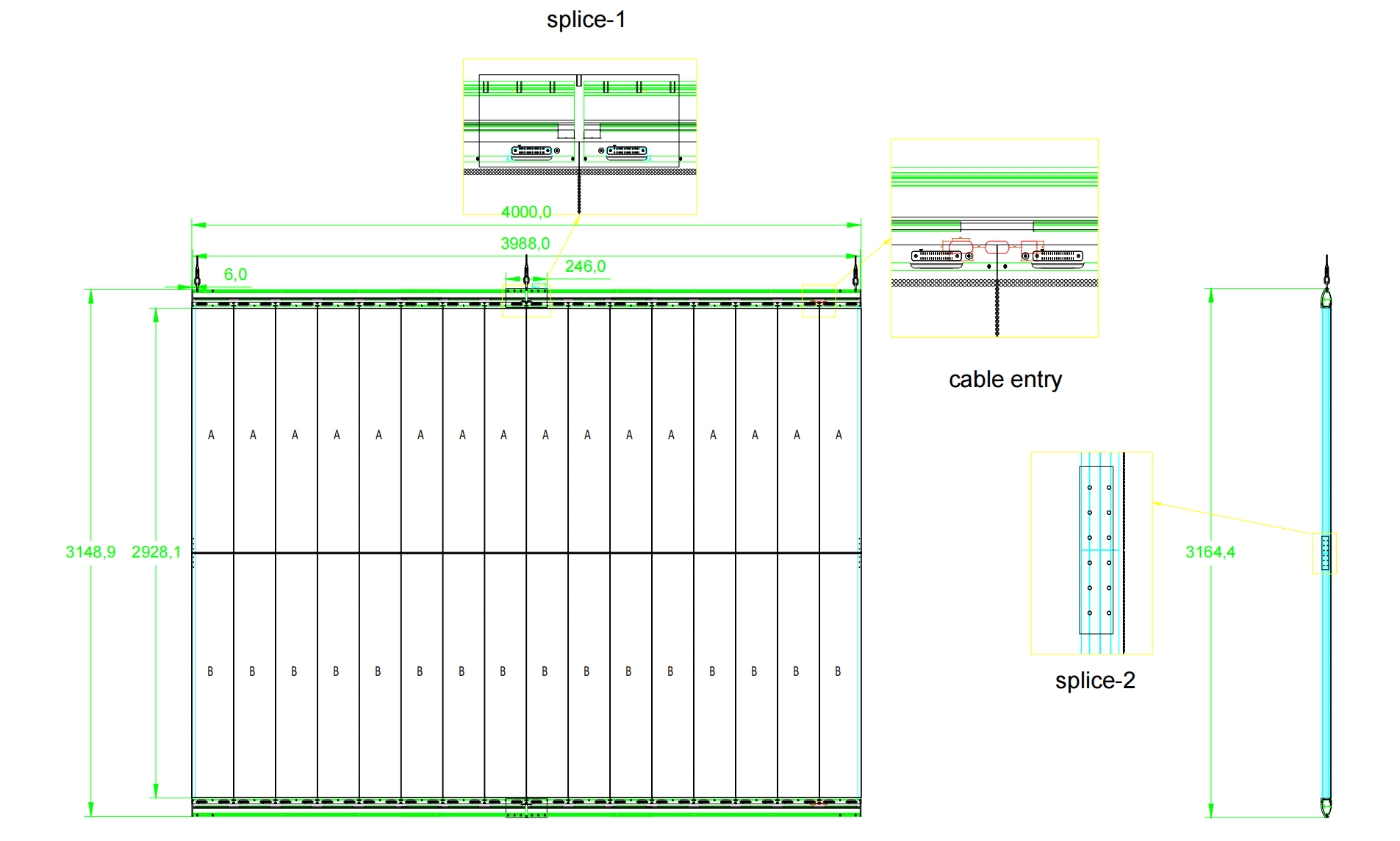 P2.9 Transparent Mesh LED Display design