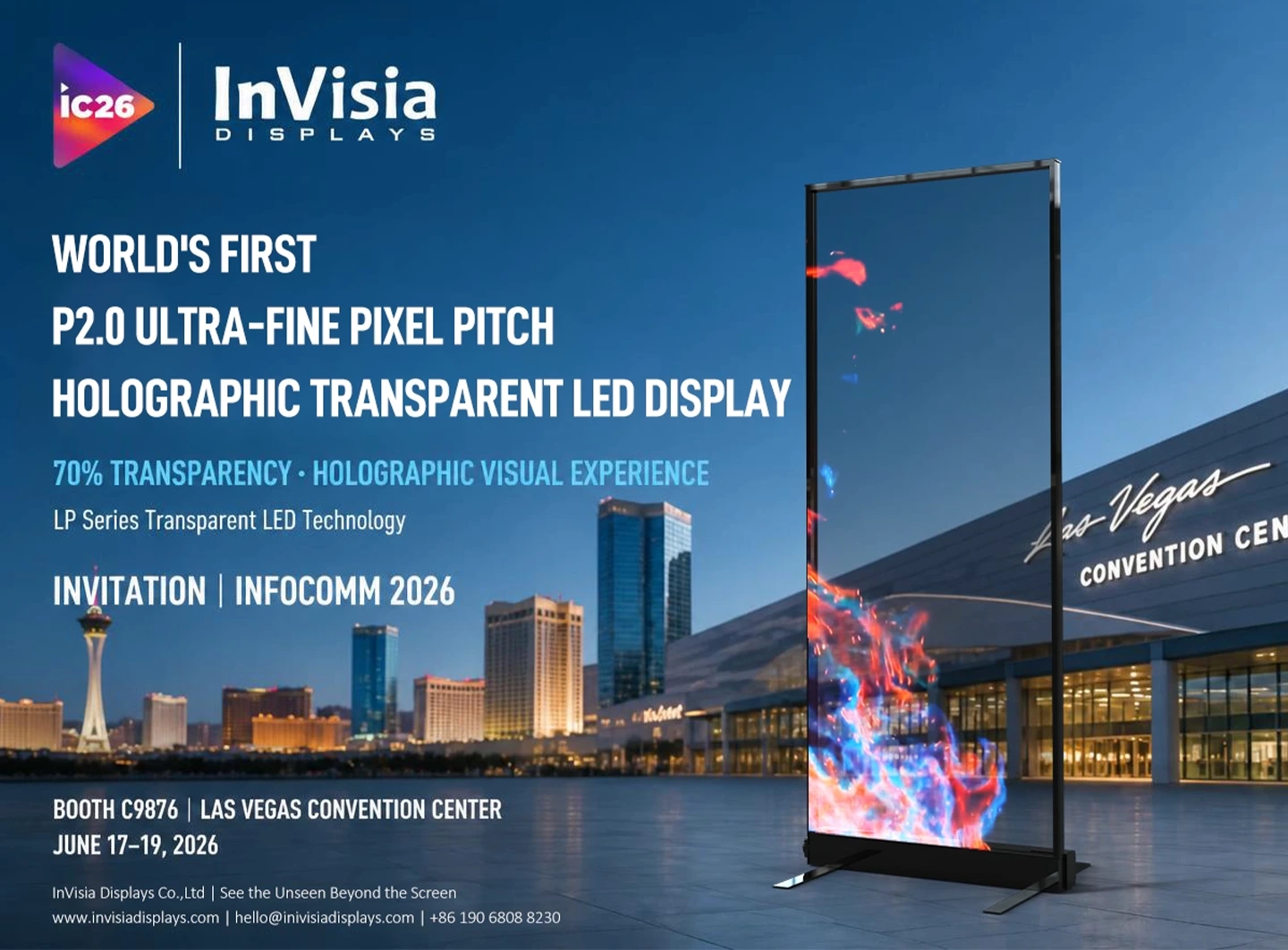 InfoComm2026 live InVisia