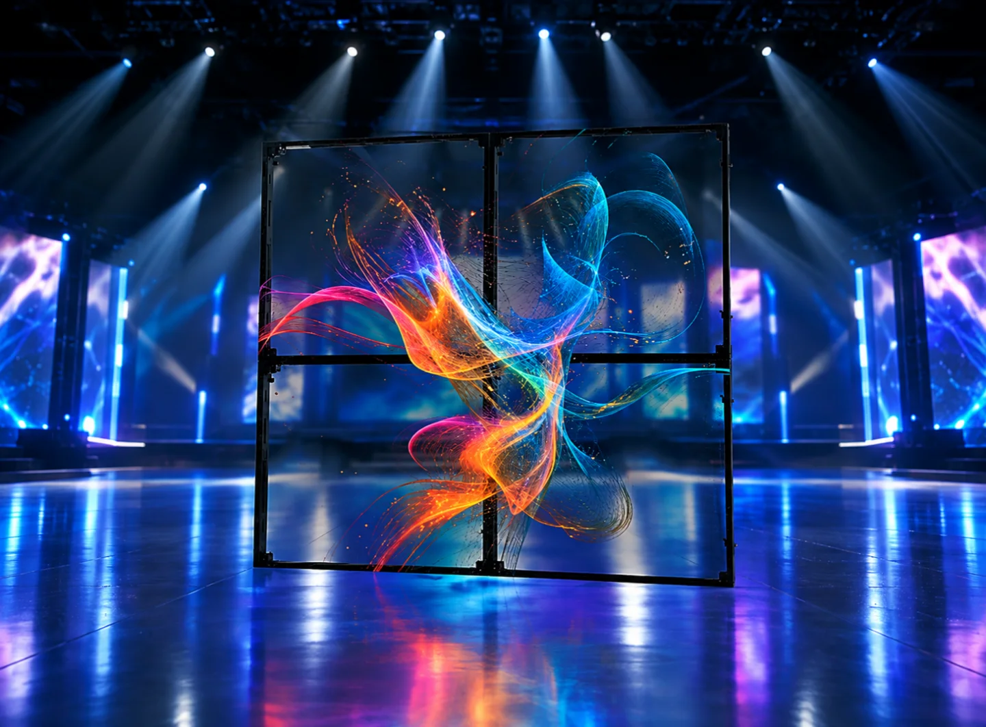 Transparent LED Mesh Suitable for Rental