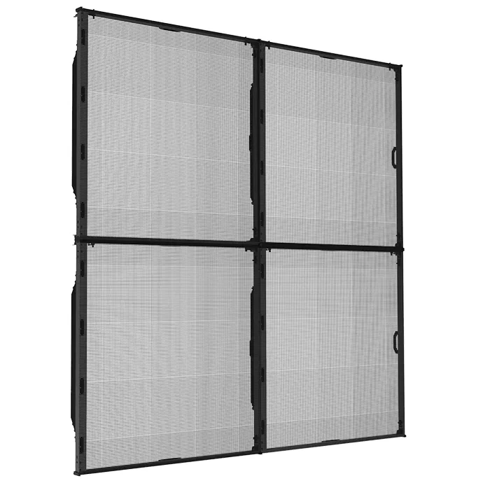 transparent LED mesh ViTra Lite front transparent LED mesh ViTra Lite front